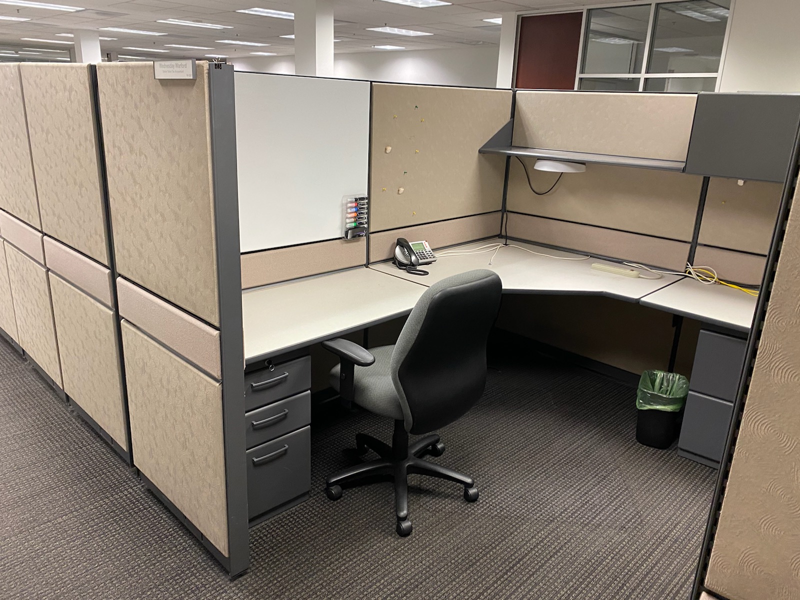 USED TEKNION TOS CUBICLES-6X6,6X8X67